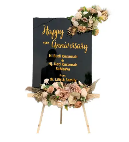 Papan Bunga Akrilik Loa